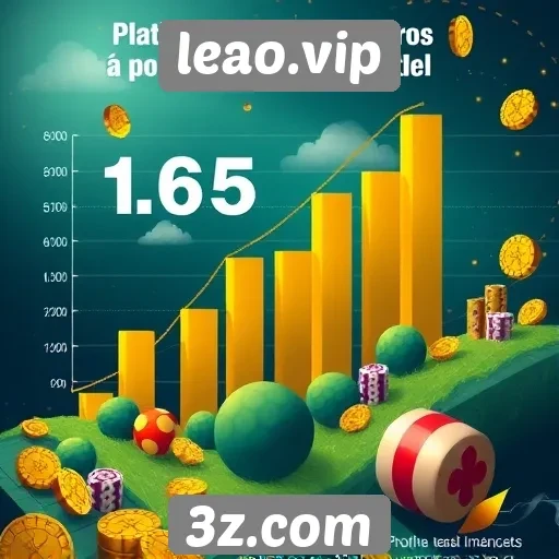 Estatísticas de crescimento do Leão.vip no setor de jogos