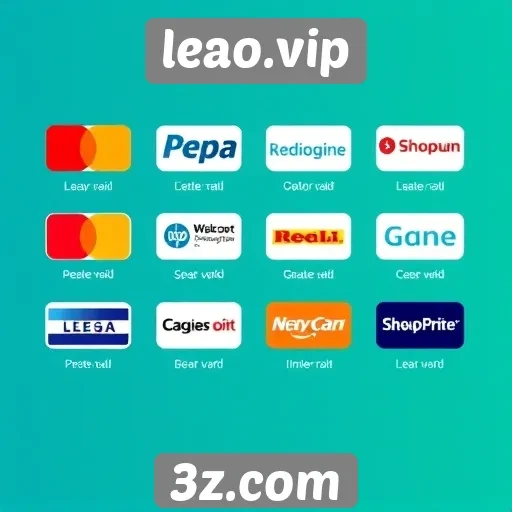 Métodos de pagamento disponíveis no leao.vip
