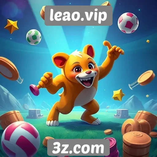 Variedade de jogos disponíveis no leao.vip